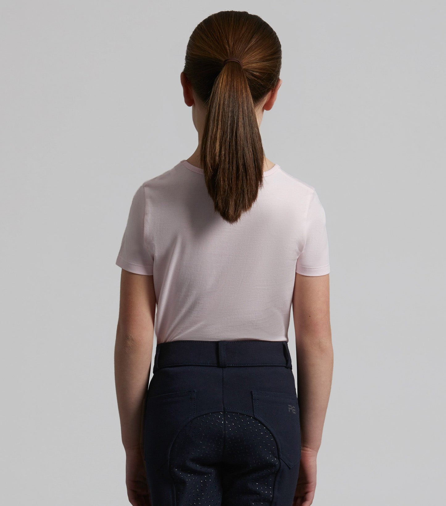 Premier Equine Chiaro Girls Cotton Riding T-Shirt Pink