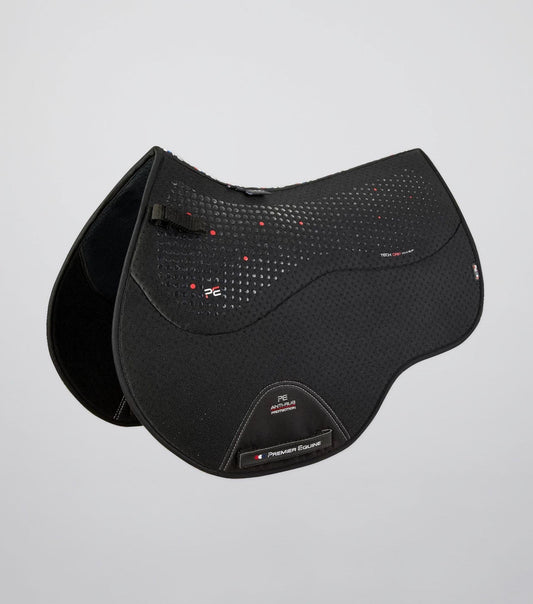 Premier Equine Close Contact Airtechnology Anti-Slip GP/Jump Square Black