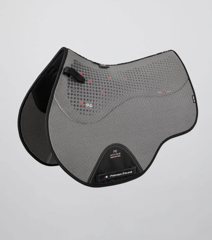 Premier Equine Close Contact Airtechnology Anti-Slip GP/Jump Square Grey