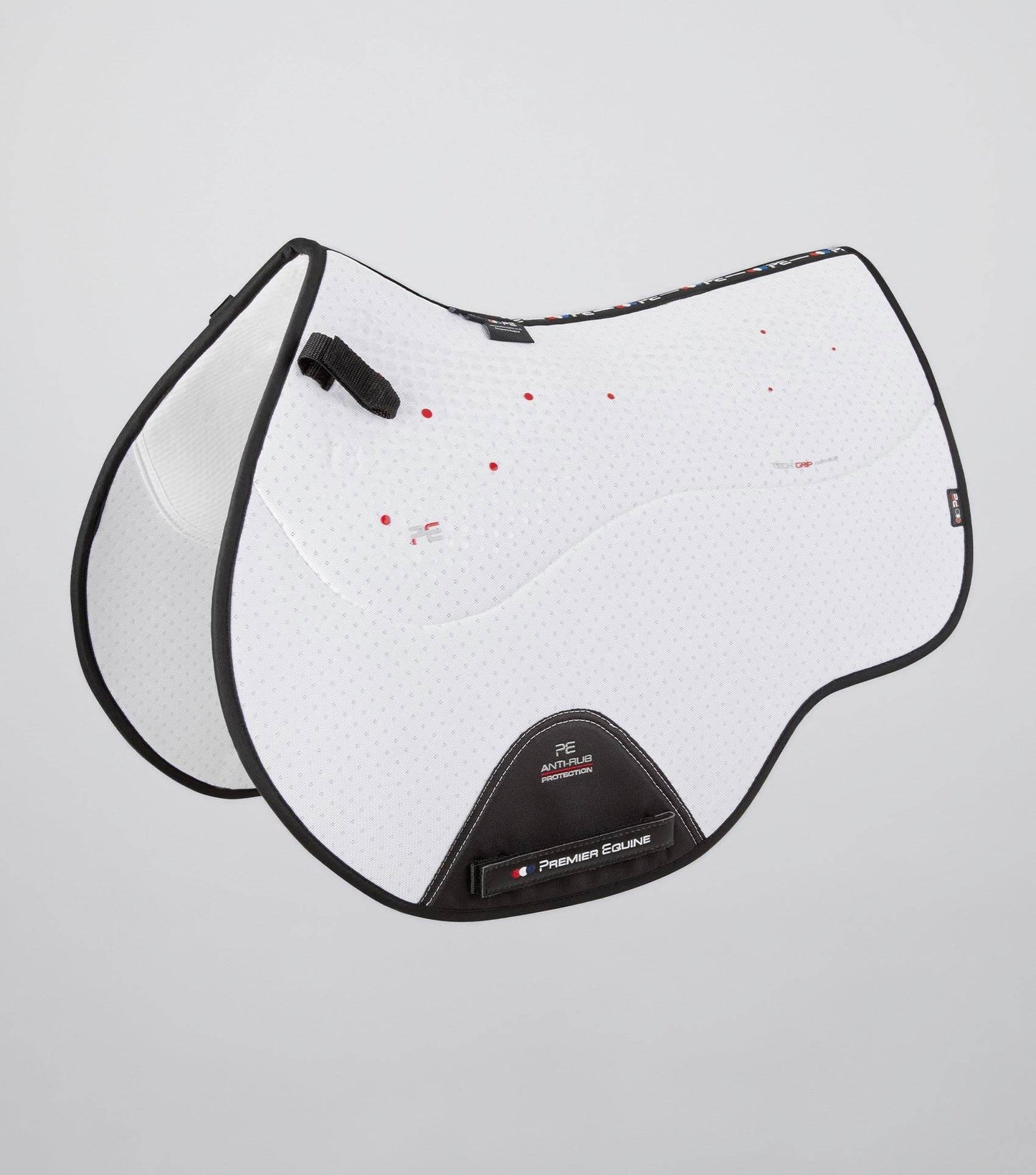 Premier Equine Close Contact Airtechnology Anti-Slip GP/Jump Square White