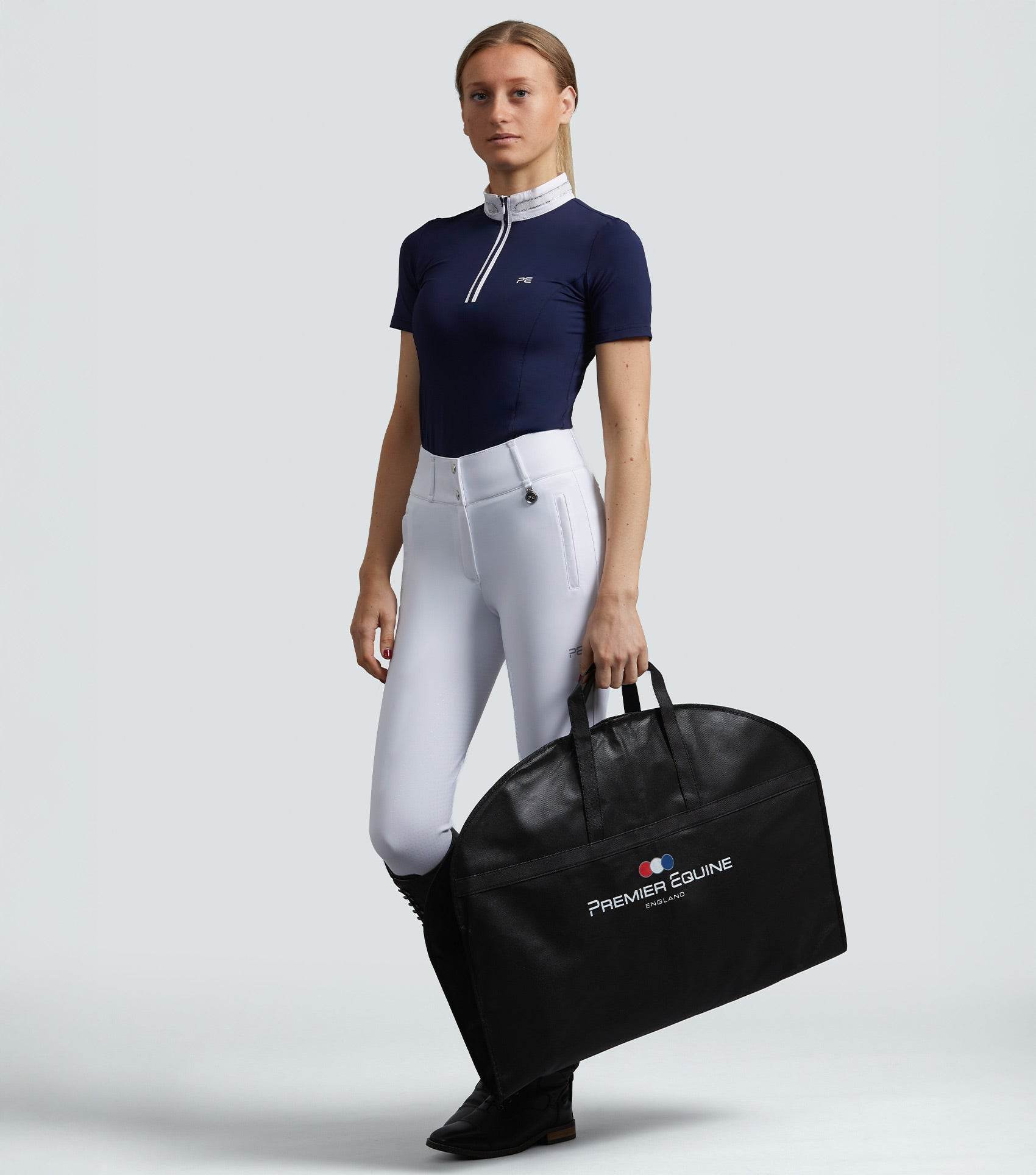 Premier Equine Show Jacket Garment Storage Bag Black - N P Equestrian & Pet Supplies Ltd 