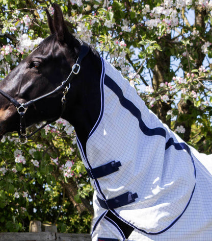 Premier Equine Cotone Stable Sheet with Neck Cover - N P Equestrian & Pet Supplies Ltd 