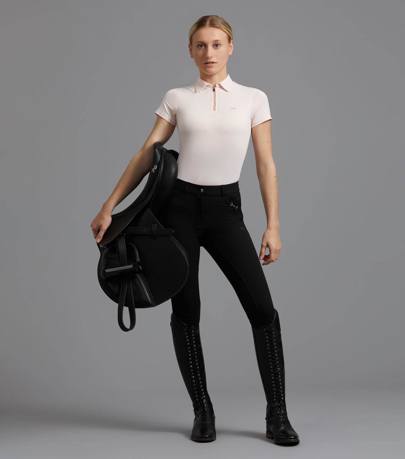 Premier Equine Delta Ladies Full Seat Gel Riding Breeches - N P Equestrian & Pet Supplies Ltd 