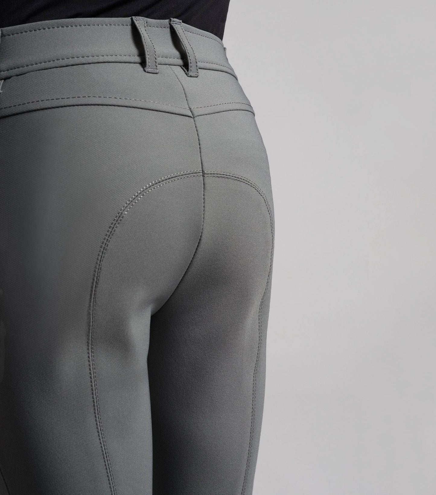 Premier Equine Derby Boys Riding Breeches Grey - N P Equestrian & Pet Supplies Ltd 