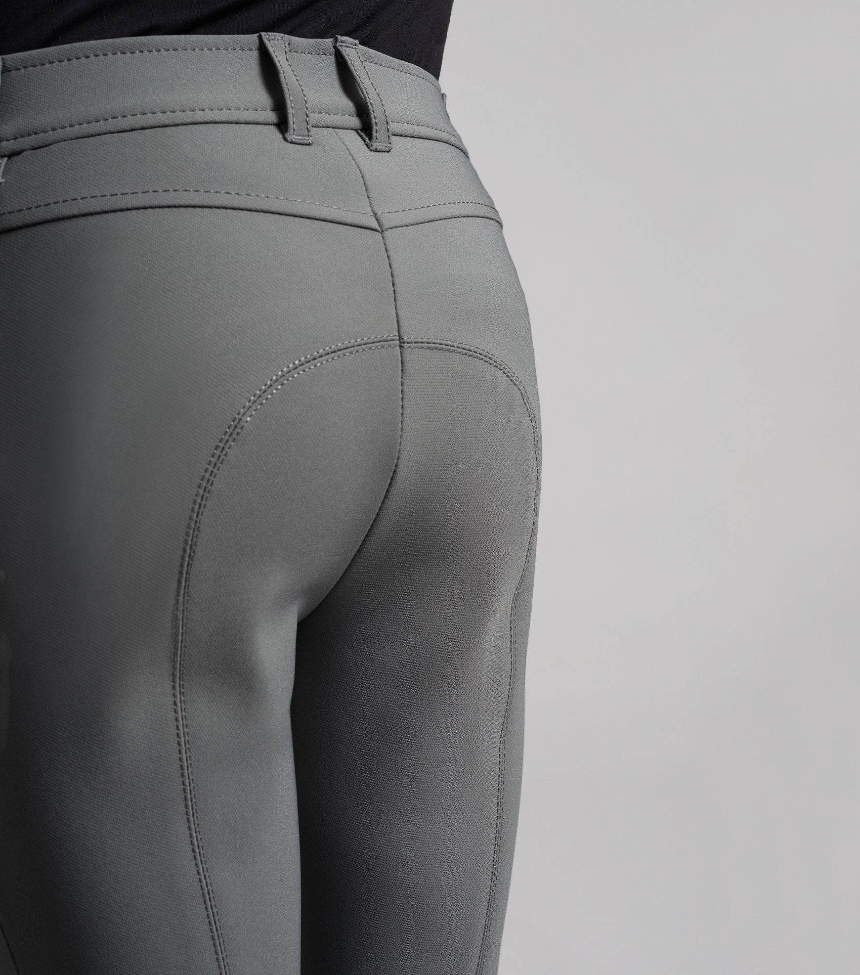 Premier Equine Derby Boys Riding Breeches Grey - N P Equestrian & Pet Supplies Ltd 