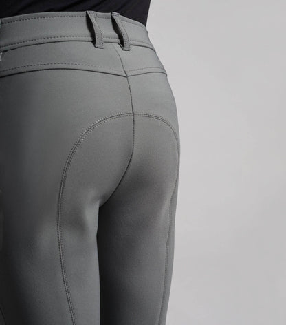 Premier Equine Derby Boys Riding Breeches Grey - N P Equestrian & Pet Supplies Ltd 