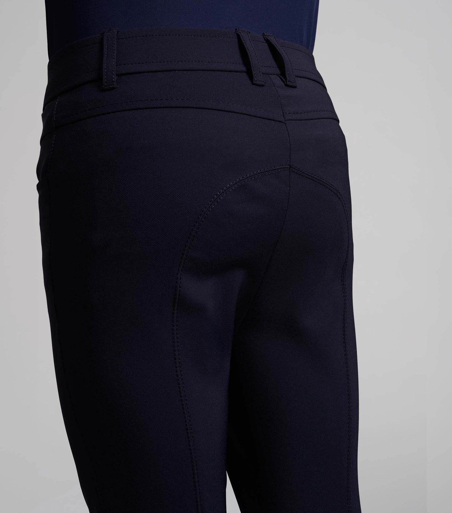 Premier Equine Derby Boys Riding Breeches Navy - N P Equestrian & Pet Supplies Ltd 