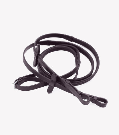 Premier Equine Diego Rubber Reins - N P Equestrian & Pet Supplies Ltd 