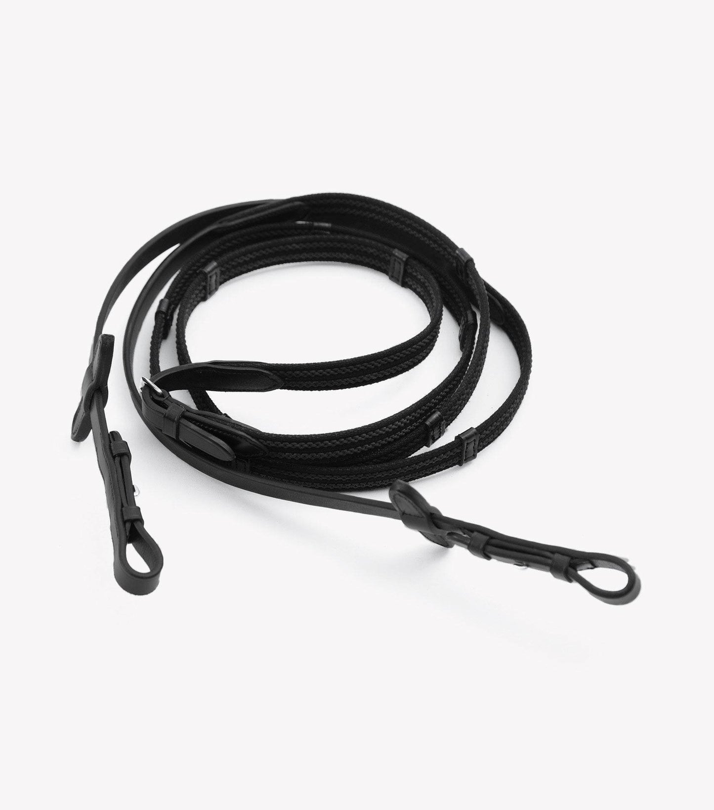 Premier Equine Domenico Web & Rubber Grip Reins - N P Equestrian & Pet Supplies Ltd 