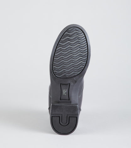 Premier Equine Elnaro Junior Leather Paddock Boot Black