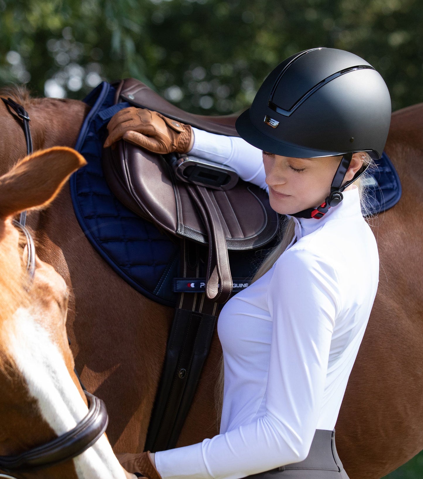 Premier Equine Endeavour Horse Riding Helmet - Space Black