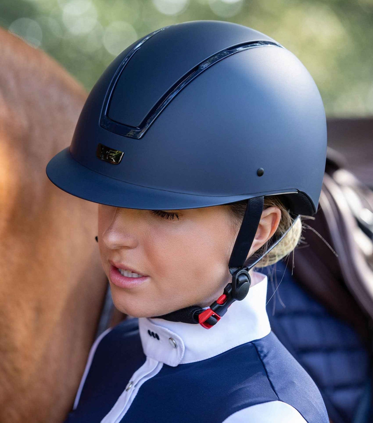 Premier Equine Endeavour Horse Riding Helmet - Midnight Navy