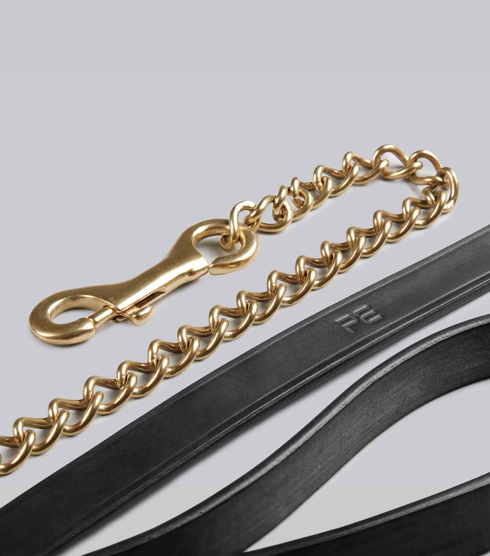 Description:european leather lead chain_colour:black_position:4