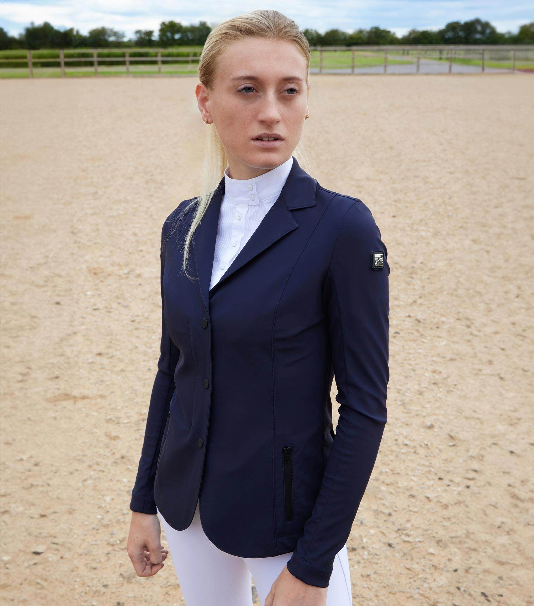 Premier Equine Evinco Ladies Competition Jacket - N P Equestrian & Pet Supplies Ltd 
