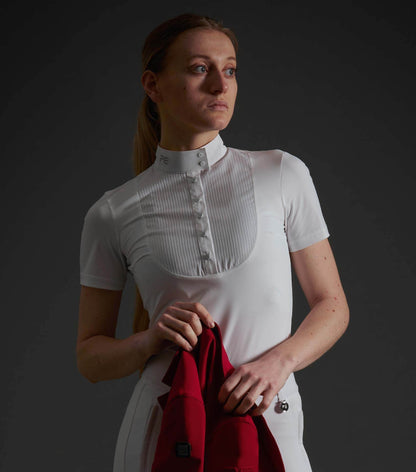 Premier Equine Famosa Short Sleeve Competition Shirt - N P Equestrian & Pet Supplies Ltd 