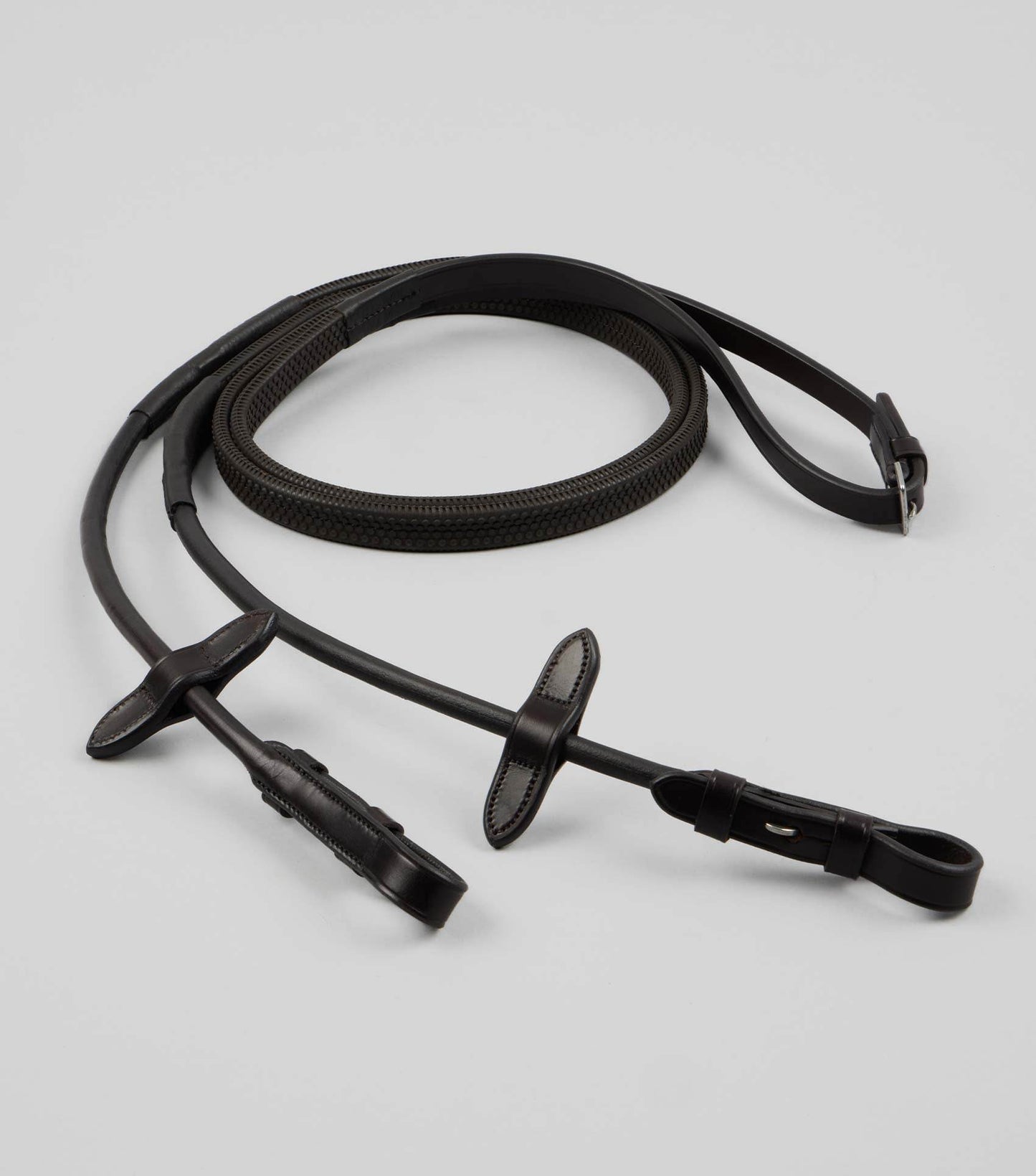 Premier Equine Finetti Rolled Leather Reins - N P Equestrian & Pet Supplies Ltd 