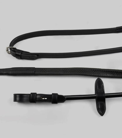 Premier Equine Finetti Rolled Leather Reins - N P Equestrian & Pet Supplies Ltd 