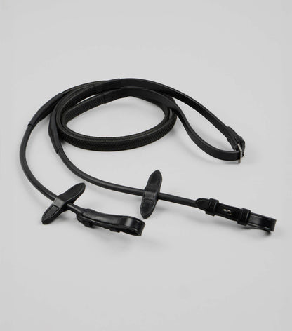 Premier Equine Finetti Rolled Leather Reins - N P Equestrian & Pet Supplies Ltd 