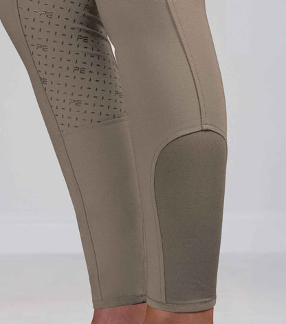 Premier Equine Filetto Womens Gel Full Seat Riding Breeches - Beige