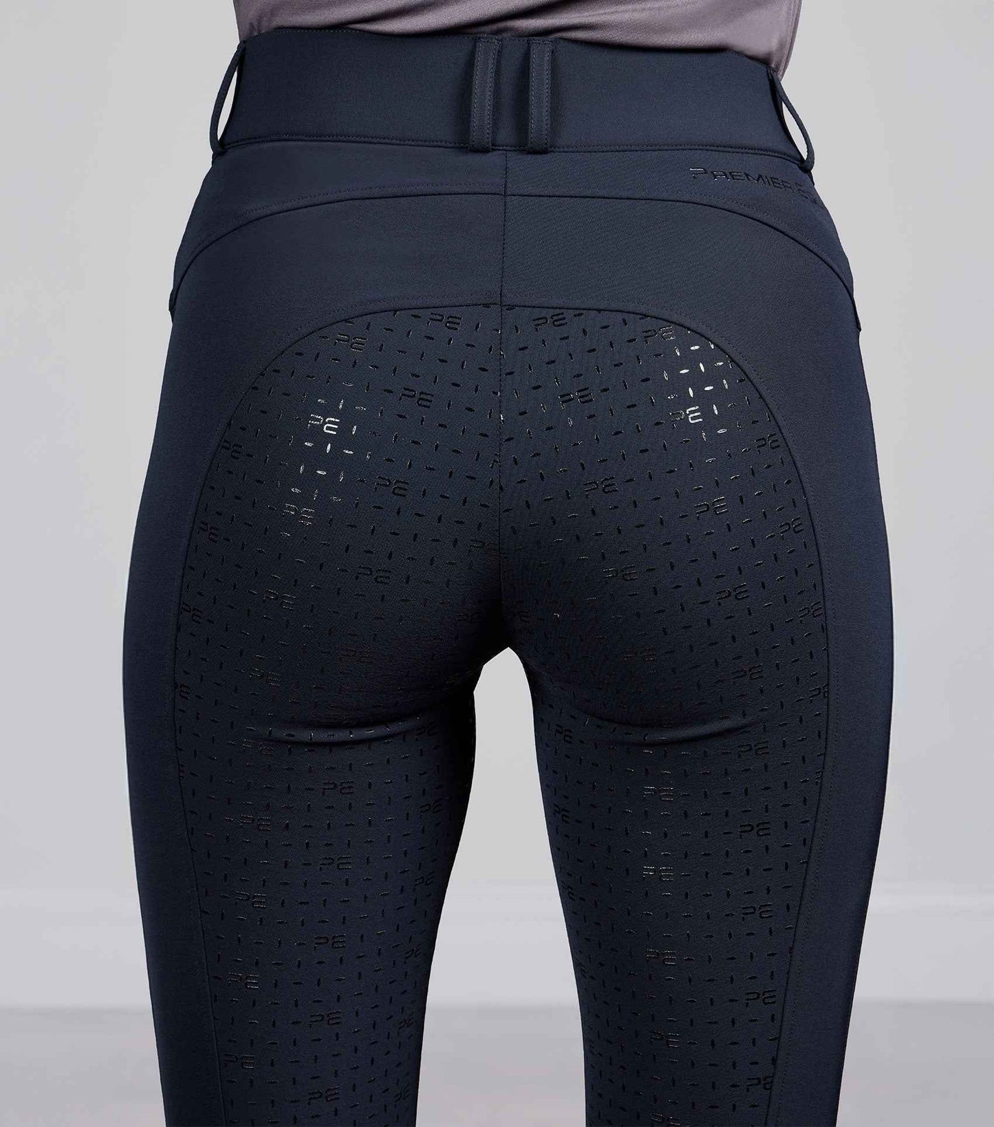 Premier Equine Filetto Womens Gel Full Seat Riding Breeches - Navy