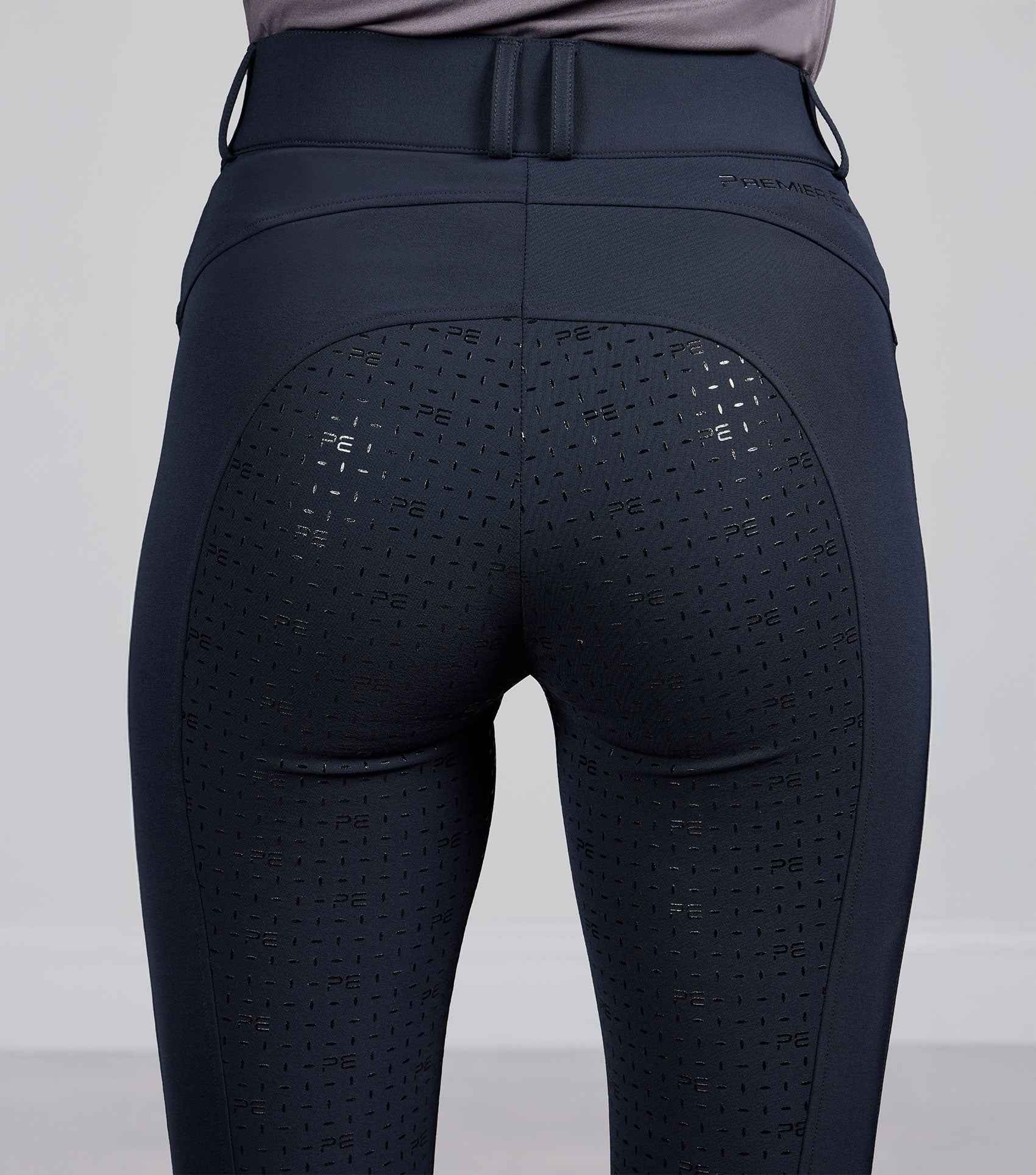 Premier Equine Filetto Womens Gel Full Seat Riding Breeches - Navy