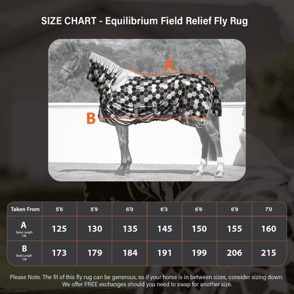 Equilibrium Field Relief Fly Rug - N P Equestrian & Pet Supplies Ltd 