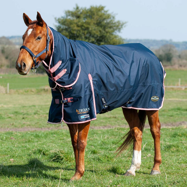 Gallop Trojan Duraproof 50g Turnout Combo Navy - N P Equestrian & Pet Supplies Ltd 