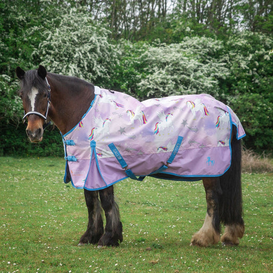 Gallop Trojan Duraproof 0g Lightweight Turnout Rug Pegacorn
