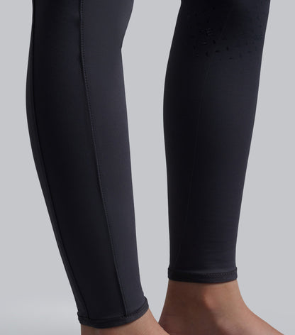 Premier Equine Concerto Girls Riding Tights Dove Stone Grey
