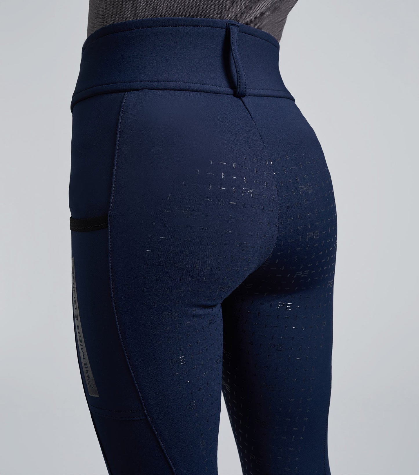 Premier Equine Concerto Girls Riding Tights Orkney Navy