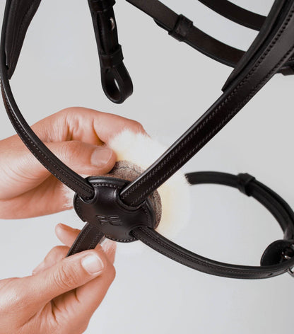 Premier Equine Glorioso Grackle Bridle Brown - N P Equestrian & Pet Supplies Ltd 