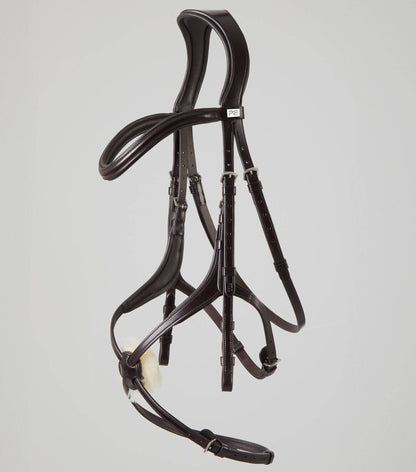 Premier Equine Glorioso Grackle Bridle Brown - N P Equestrian & Pet Supplies Ltd 