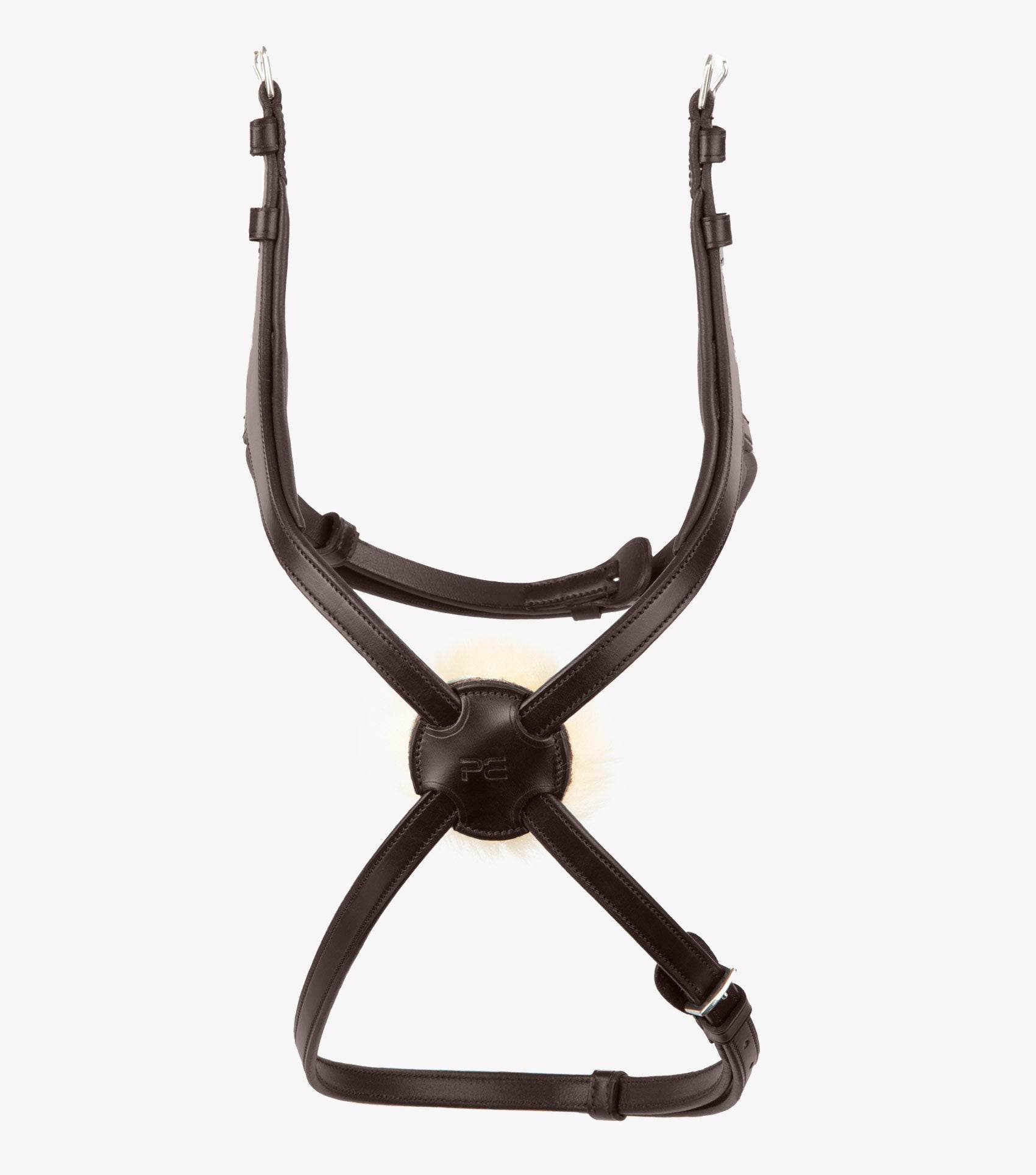Premier Equine Glorioso Mexican Grackle Noseband Brown - N P Equestrian & Pet Supplies Ltd 