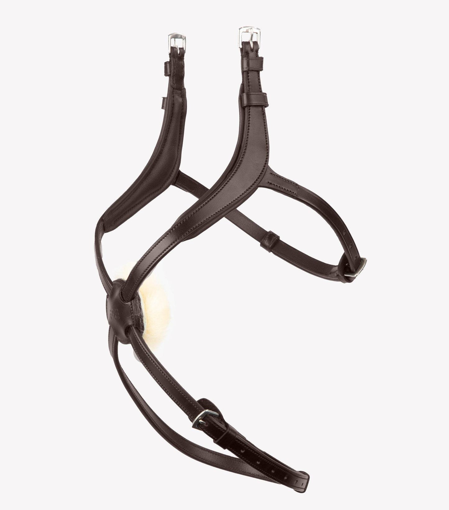 Premier Equine Glorioso Mexican Grackle Noseband Brown - N P Equestrian & Pet Supplies Ltd 