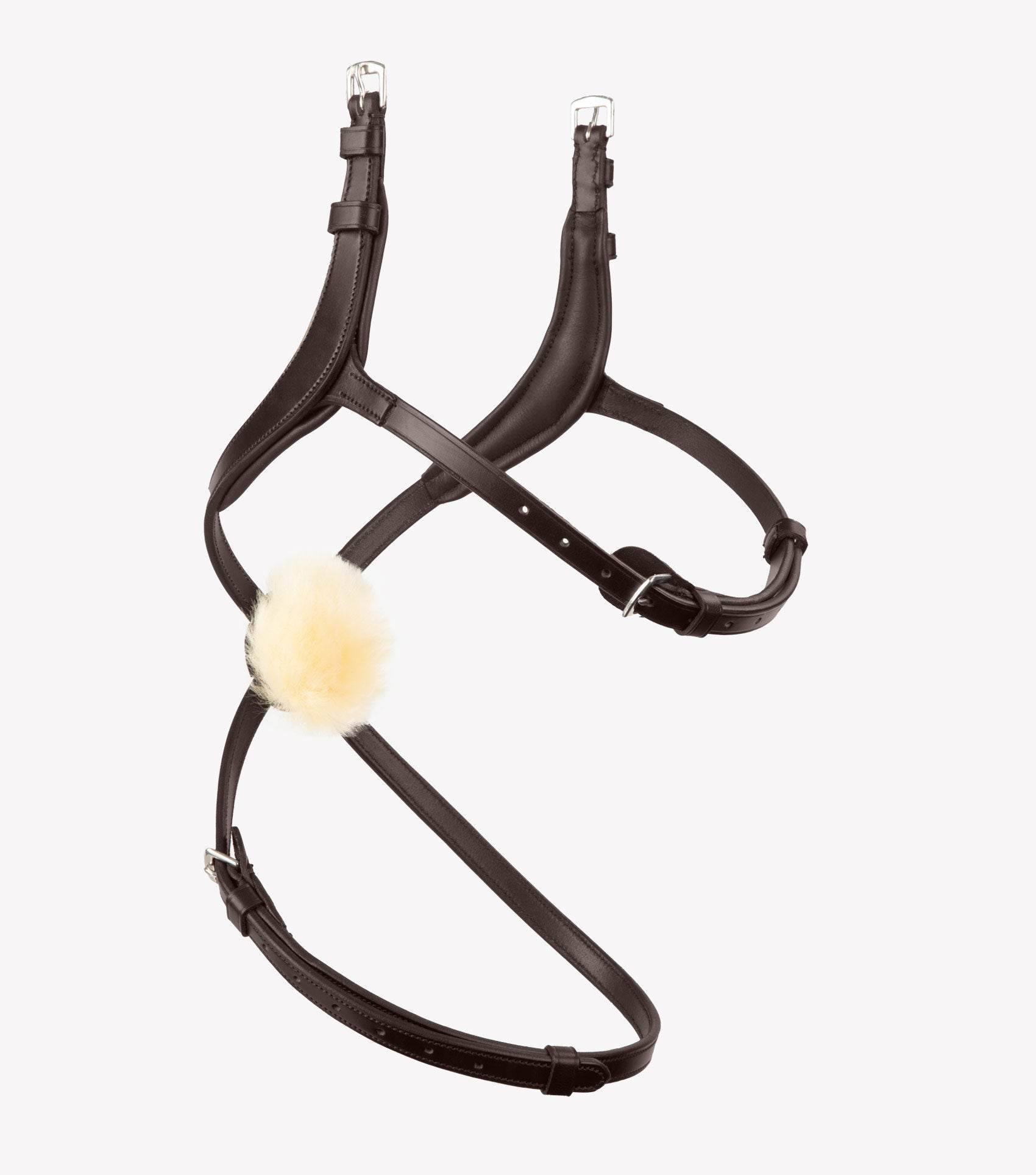 Premier Equine Glorioso Mexican Grackle Noseband Brown - N P Equestrian & Pet Supplies Ltd 