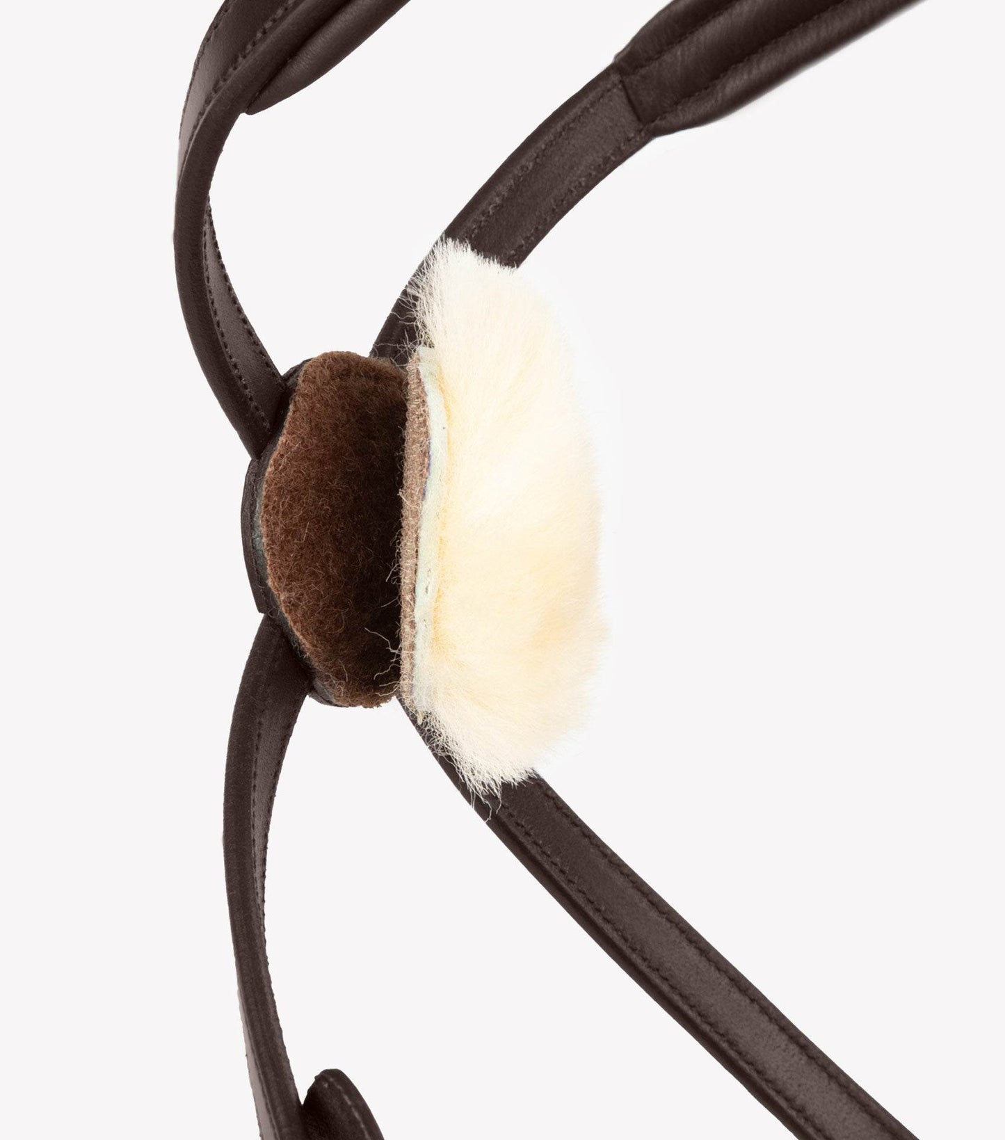 Premier Equine Glorioso Mexican Grackle Noseband Brown - N P Equestrian & Pet Supplies Ltd 