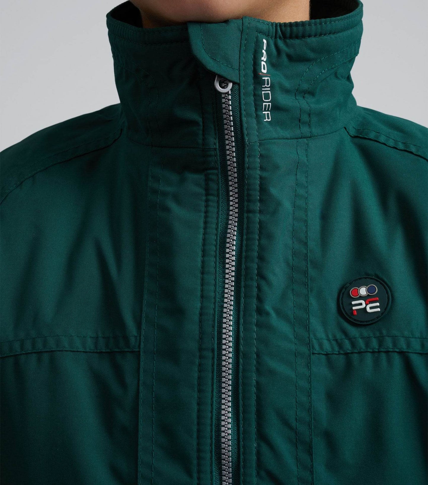 Premier Equine Junior Pro Rider Unisex Riding Jacket Green - N P Equestrian & Pet Supplies Ltd 