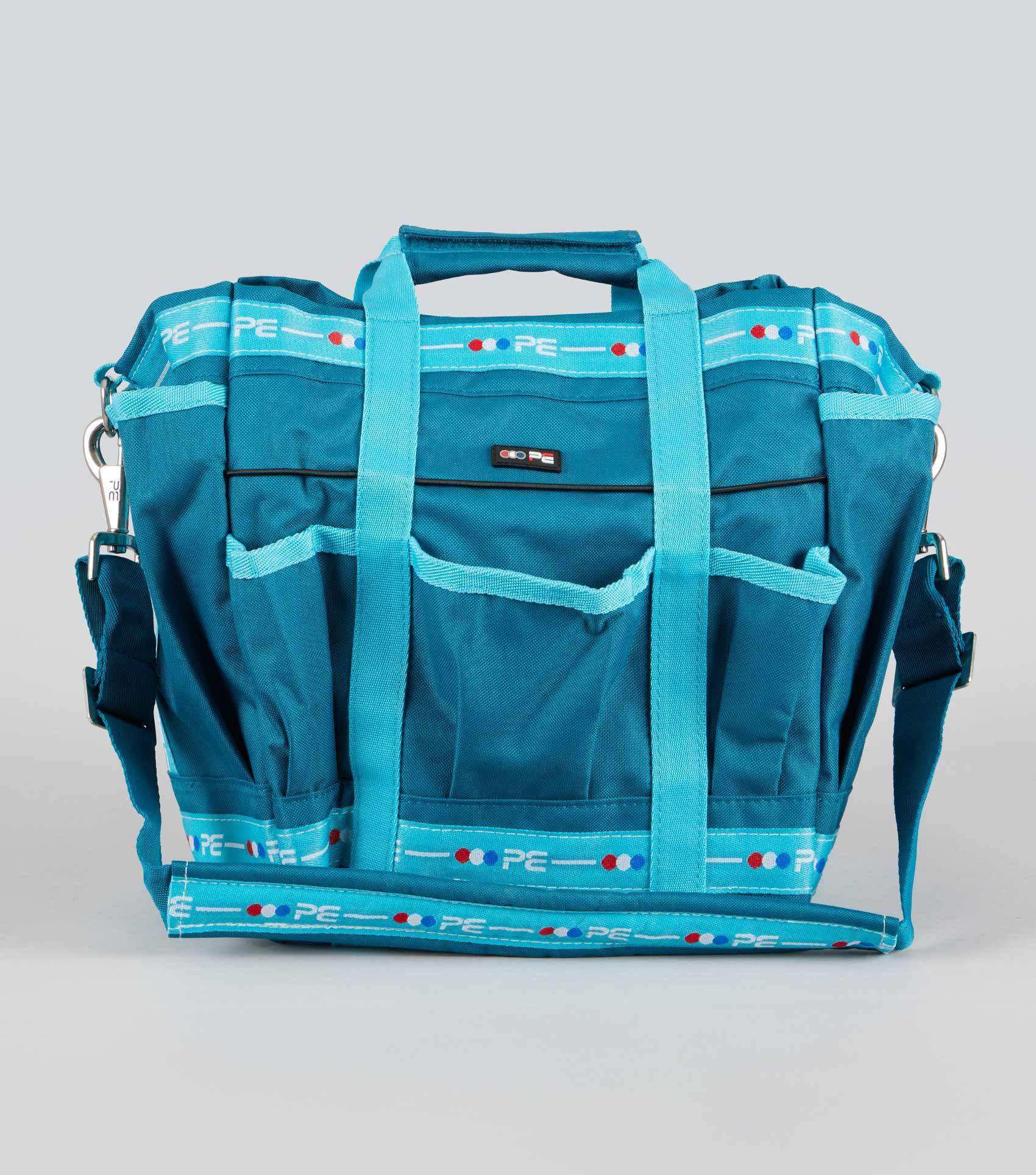 Premier Equine Grooming Kit Bag Med Blue & Peacock - N P Equestrian & Pet Supplies Ltd 