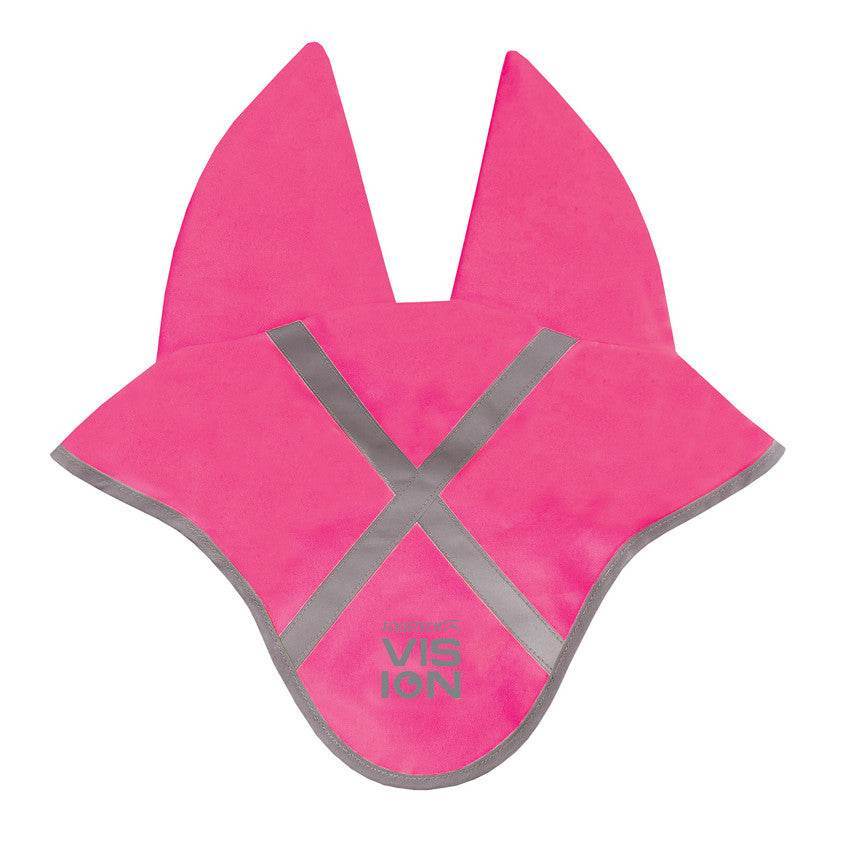 Equetech Hi-Vis Vision Acoustic Soundless Ear Bonnet - N P Equestrian & Pet Supplies Ltd 