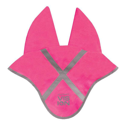 Equetech Hi-Vis Vision Acoustic Soundless Ear Bonnet - N P Equestrian & Pet Supplies Ltd 