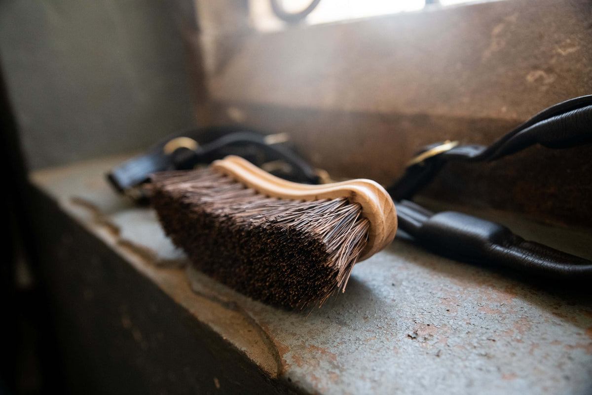 Borstiq Banana Dandy Brush - N P Equestrian & Pet Supplies Ltd