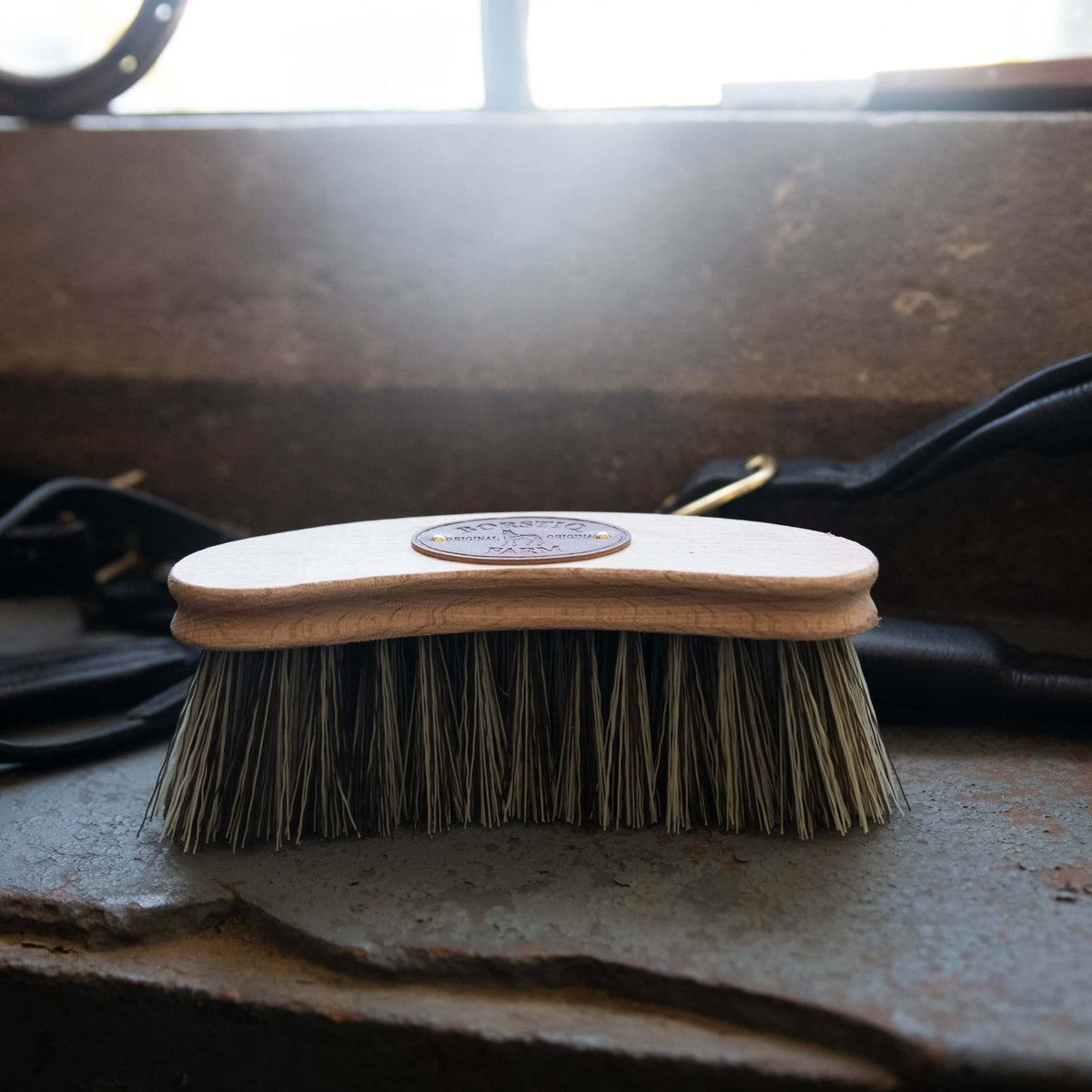 Borstiq Banana Medium Brush - N P Equestrian & Pet Supplies Ltd