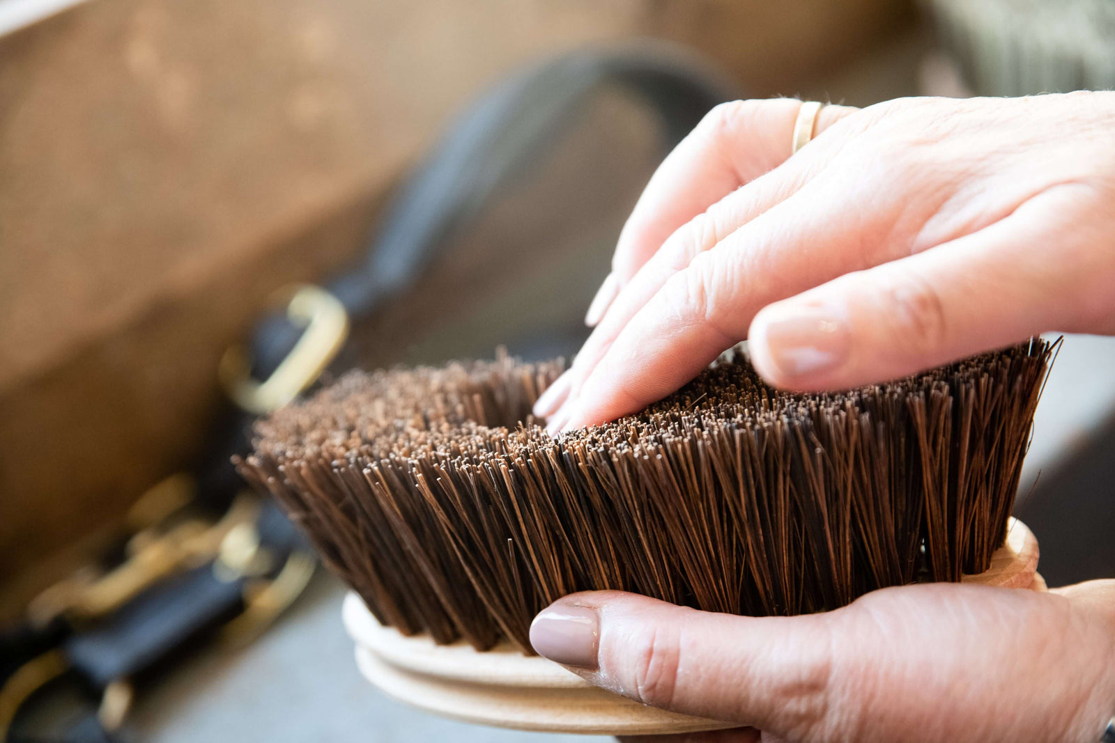 Borstiq Banana Dandy Brush - N P Equestrian & Pet Supplies Ltd