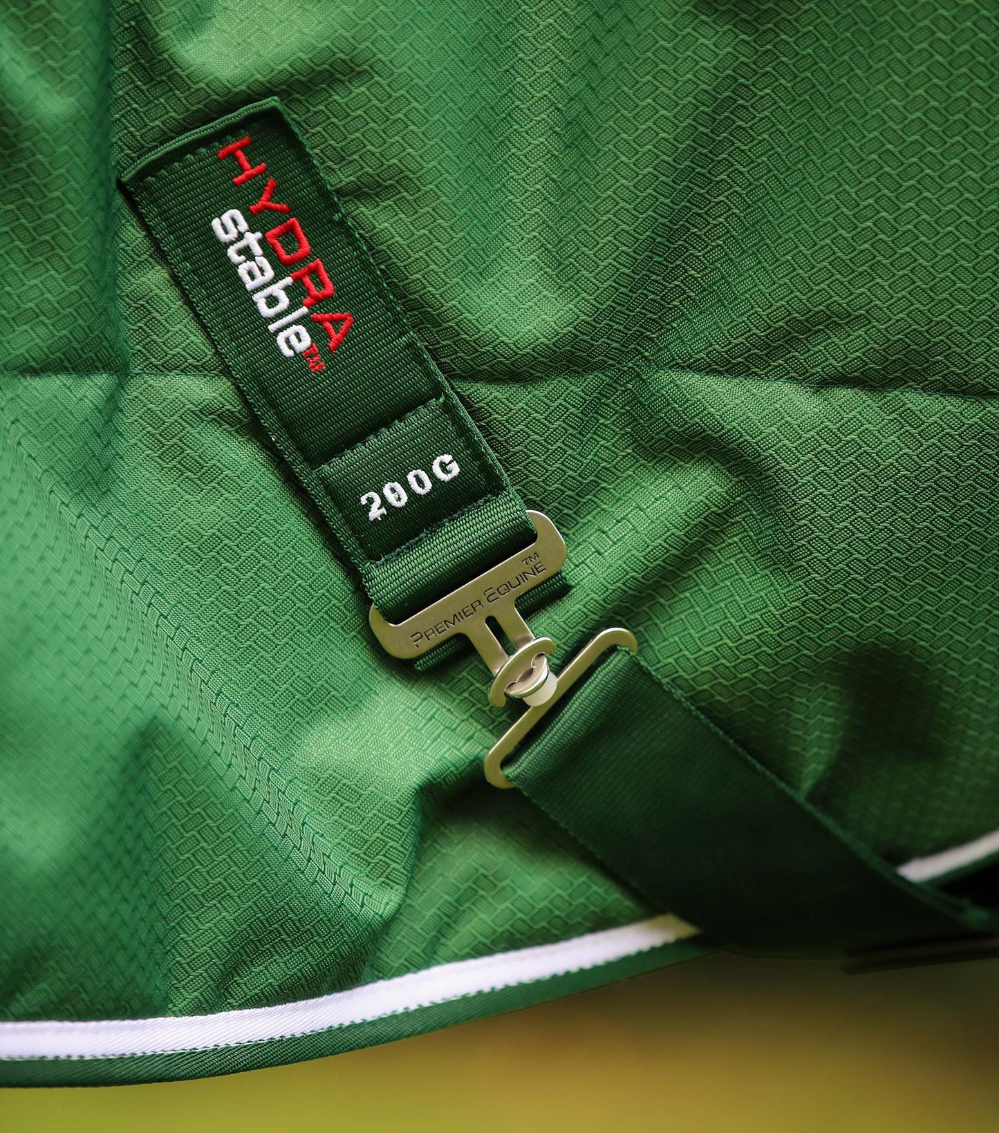 Premier Equine Hydra 200g Stable Rug with Neck Cover Green - N P Equestrian & Pet Supplies Ltd