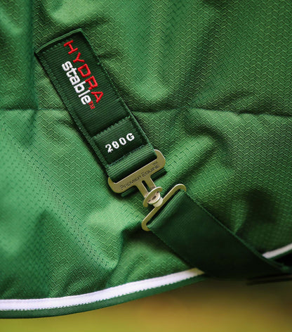 Premier Equine Hydra 200g Stable Rug with Neck Cover Green - N P Equestrian & Pet Supplies Ltd