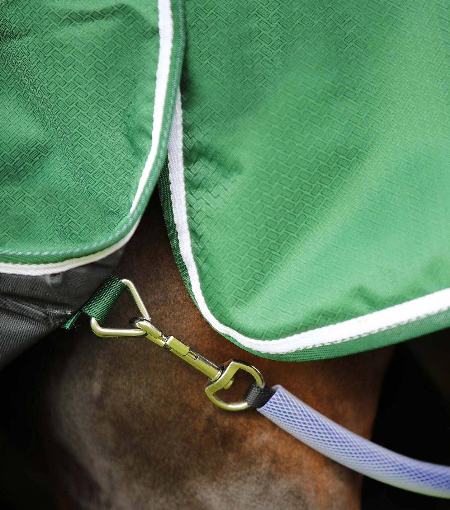 Premier Equine Hydra 200g Stable Rug with Neck Cover Green - N P Equestrian & Pet Supplies Ltd