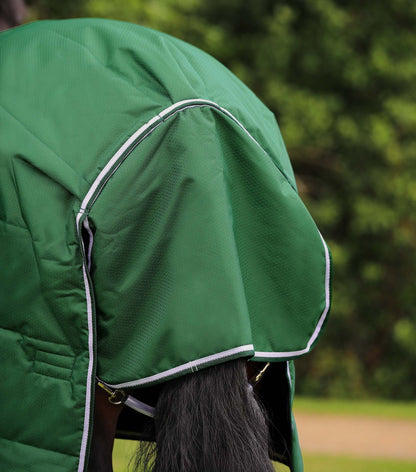 Premier Equine Hydra 200g Stable Rug with Neck Cover Green - N P Equestrian & Pet Supplies Ltd