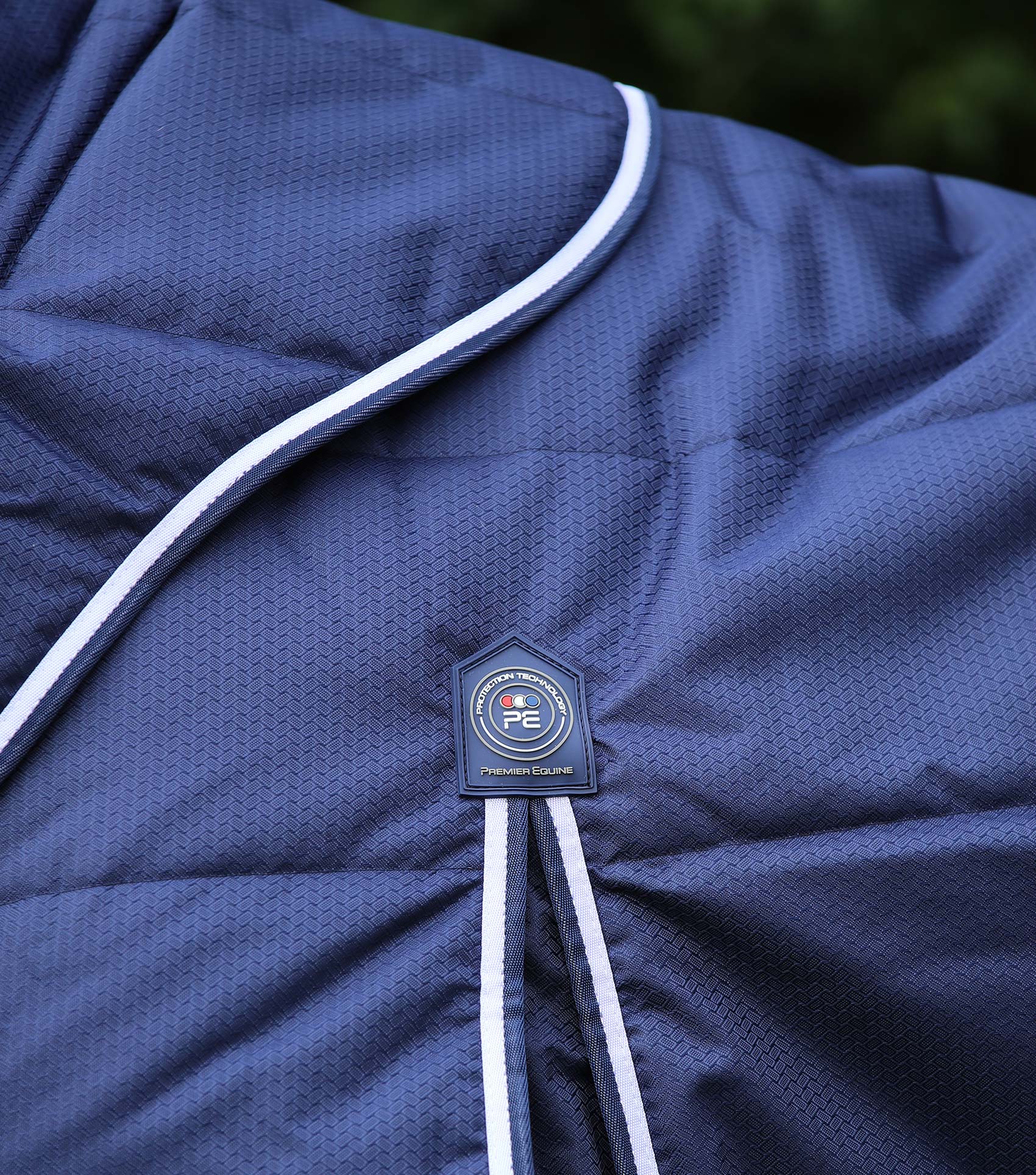 Premier Equine Hydra 200g Stable Rug with Neck Cover Navy - N P Equestrian & Pet Supplies Ltd