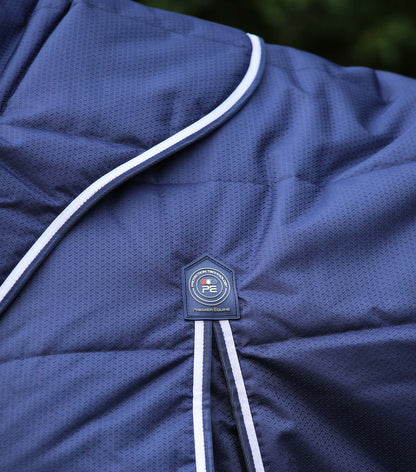 Premier Equine Hydra 200g Stable Rug with Neck Cover Navy - N P Equestrian & Pet Supplies Ltd