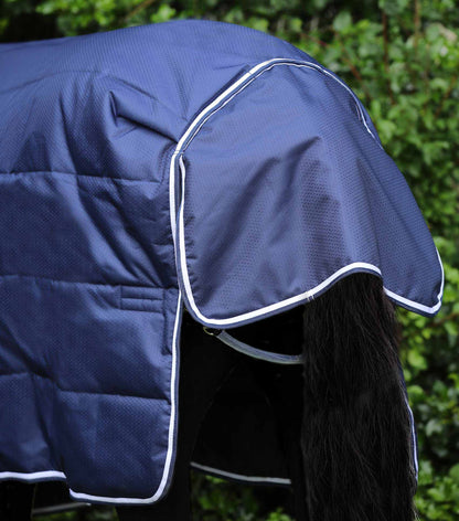 Premier Equine Hydra 200g Stable Rug with Neck Cover Navy - N P Equestrian & Pet Supplies Ltd